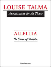 Alleluia in Form of Toccata piano sheet music cover